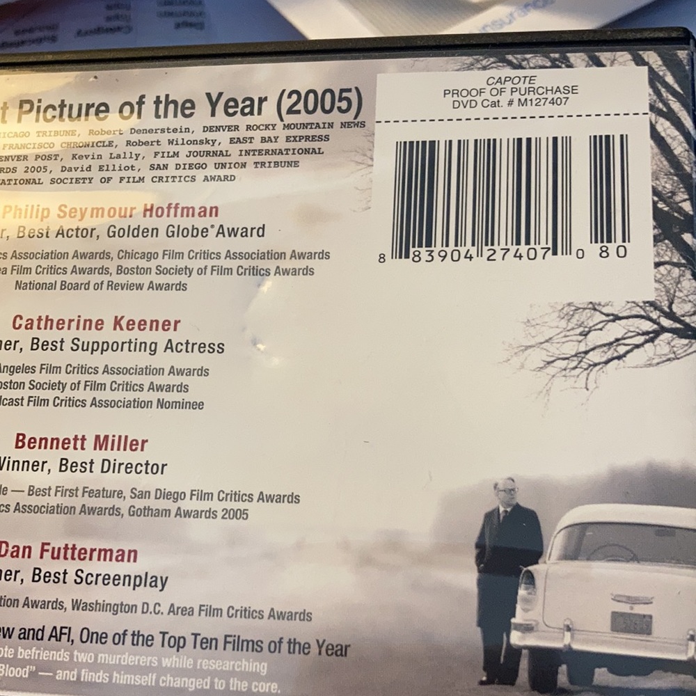 Capote" DVD - Picture 2 of 2